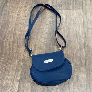 Navy Baggallini Travel Purse - Mini